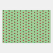 格言サンタ ラッピングペーパーシート (正面3)