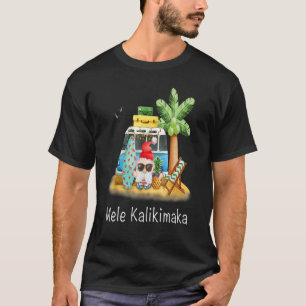格言サーフボードパームツリービーチハワイアンメレカリ Tシャツ