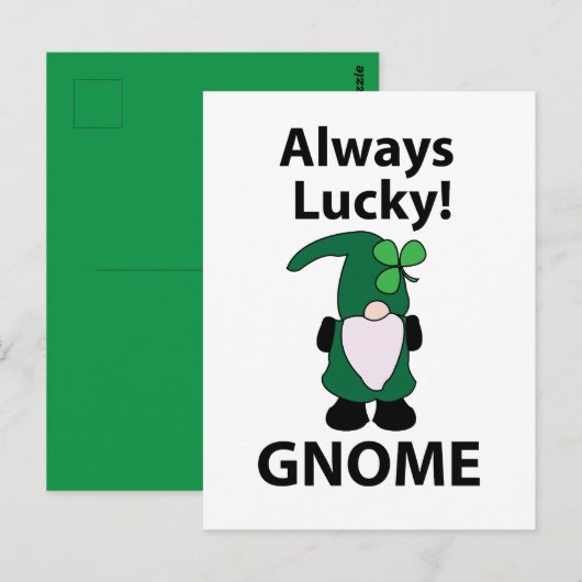 格言シャムロックラッキーSt patricks day格言 ポストカード (正面/裏面)