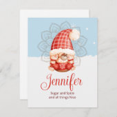 格言シュガー&スパイスノートカード ノートカード (正面/裏面)