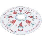 格言スウィート格言カウモダンィーシンプル小妖精や小人 ブラッシュドポリエステルツリースカート (アングル)