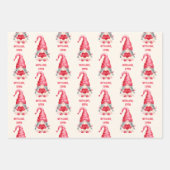 格言スカスタムヴァレンティーンズデイ同級生プレゼント ラッピングペーパーシート (正面3)