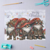 格言スチームパンクウィンタークリスマス 薄葉紙 (クラフト)