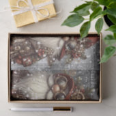 格言スチームパンクウィンタークリスマス 薄葉紙 (ギフト)