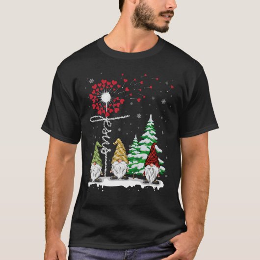 格言ズイエスダンデオンクリスマスツリー Tシャツ (正面)