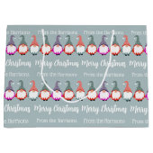 格言ズカラフルメリークリスマス ラージペーパーバッグ (正面)