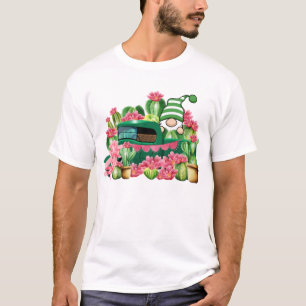 格言ズサボテントラック男性Tシャツ Tシャツ