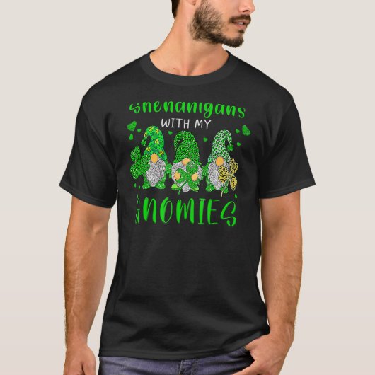 格言セントパトリックの日シェナニガンスと私のノミー Tシャツ (正面)