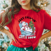 格言チリンChristmas Women's Tシャツ