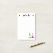 格言トスセントパトリックの日 ポストイット (デスク上)