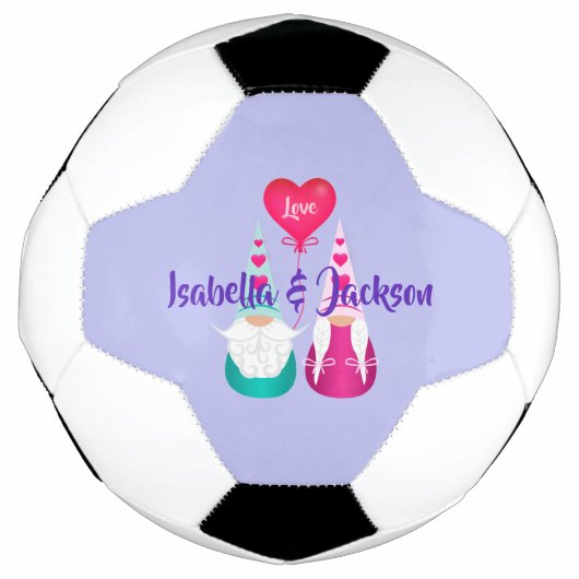 格言トスバレンタインデー サッカーボール (正面)