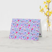 格言トス誕生日 カード (黄色い花)