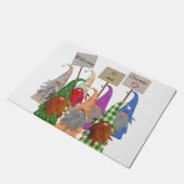 格言ドアマットへようこそ ドアマット (アングル)