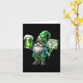 格言ドリンクSaint patricks dayハッピーセントパディーズ カード (黄色い花)