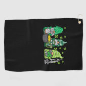 格言ナースサンパティスススクラブナースSt patricks ゴルフタオル (横)