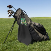 格言ナースサンパティスススクラブナースSt patricks ゴルフタオル (グリーン)