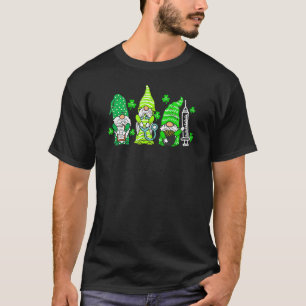 格言ナースサンパティスススクラブナースSt patricks Tシャツ