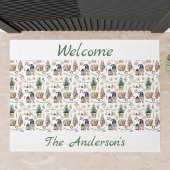 格言ノルディックスタイルファームハウスへようこそ ドアマット