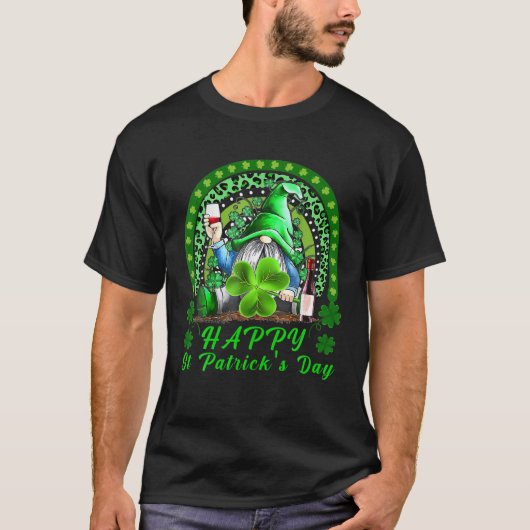 格言ハッピーセントパトリックデイ Tシャツ (正面)