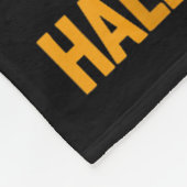 格言ハッピーハロサンクサムシャツハロウィンサンクシュグ フリースブランケット (角)