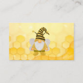 格言ハニカムおむつラッフルベビースシャワー 名刺 (裏面)