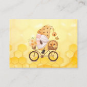 格言ハニカムベビー用の子ブック 名刺 (裏面)