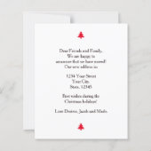 格言バジェットクリスマスニューホームフォーザホリディーズ (裏面)