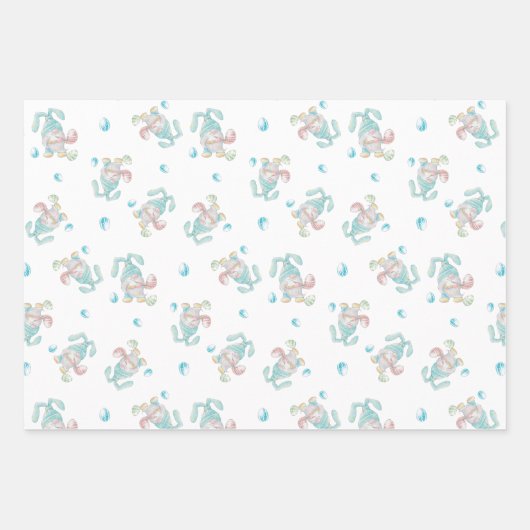 格言バニーユーイースター ラッピングペーパーシート (正面)