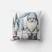 格言バニー付きスキー クッション (正面)