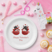 格言バレンタインデーパーソナライズされた ペーパープレート (パーティー)