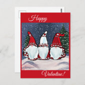 格言バレンタイン ポストカード (正面/裏面)