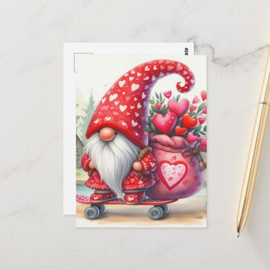 格言バレンタイン ポストカード (正面/裏面インサイチュ)