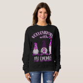 格言バレーボール選手の練習 スウェットシャツ (正面フル)