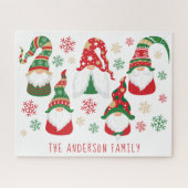 格言パーソナライズされたクリスマス ジグソーパズル (横)