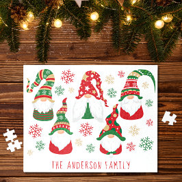 格言パーソナライズされたクリスマス ジグソーパズル