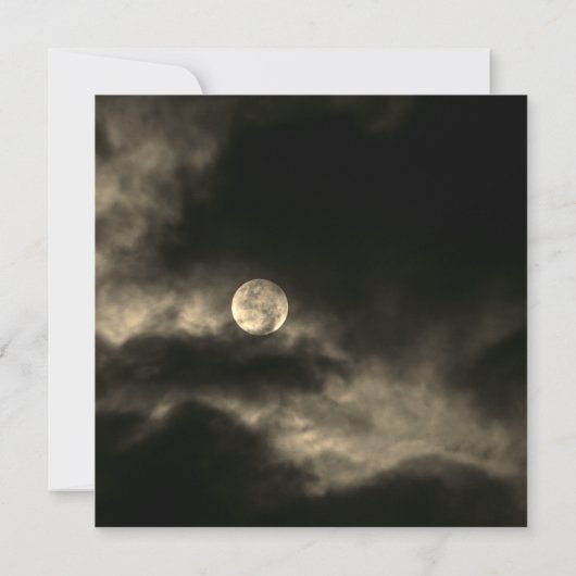 格言パーソナライズされたファミリーハロウィングリーティングカード (裏面)