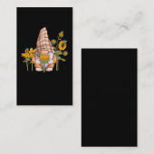 格言ビーひまわり園芸 名刺 (正面/裏面)