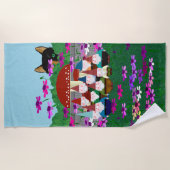 格言ビーチタオル ビーチタオル (正面)