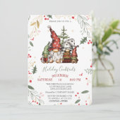 格言ファミリーグラスボール会社クリスマス 招待状 (スタンド正面)