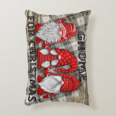 格言フォークリスマスプレッドカントリー素朴ファームハウス アクセントクッション (正面(垂直))