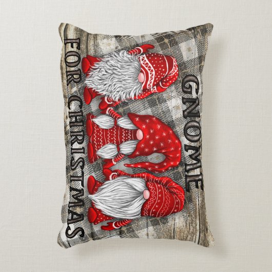 格言フォークリスマスプレッドカントリー素朴ファームハウス アクセントクッション (正面(垂直))