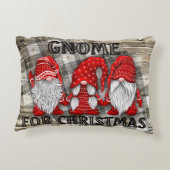 格言フォークリスマスプレッドカントリー素朴ファームハウス アクセントクッション (裏面)