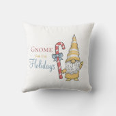 格言フォーザホリデイズフェスティバルクリスマス クッション (裏面)