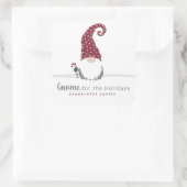 格言フォーホリデーズスカンジナビアデザイン スクエアシール (バッグ)