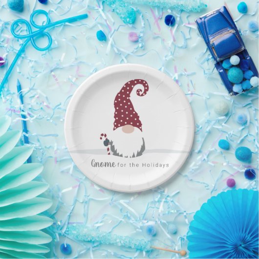 格言フォーホリデーズスカンジナビアデザイン ペーパープレート (パーティー)