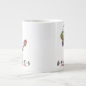 格言フレンズウィッチゾンビ ジャンボコーヒーマグカップ (正面)