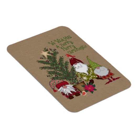 格言ベリーメリークリスマス マグネット (右側)