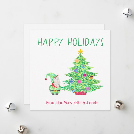 格言ホリデーカード シーズンカード (正面/裏面インサイチュ)