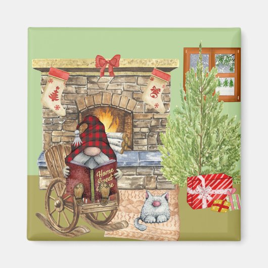 格言ホーム マグネット (正面)