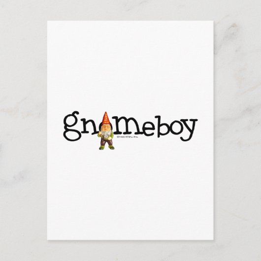 格言ボーイ ポストカード (正面)